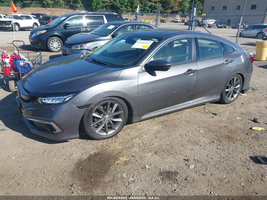 JHMFC1F31KX001319 2019 HONDA CIVIC photo no. 2