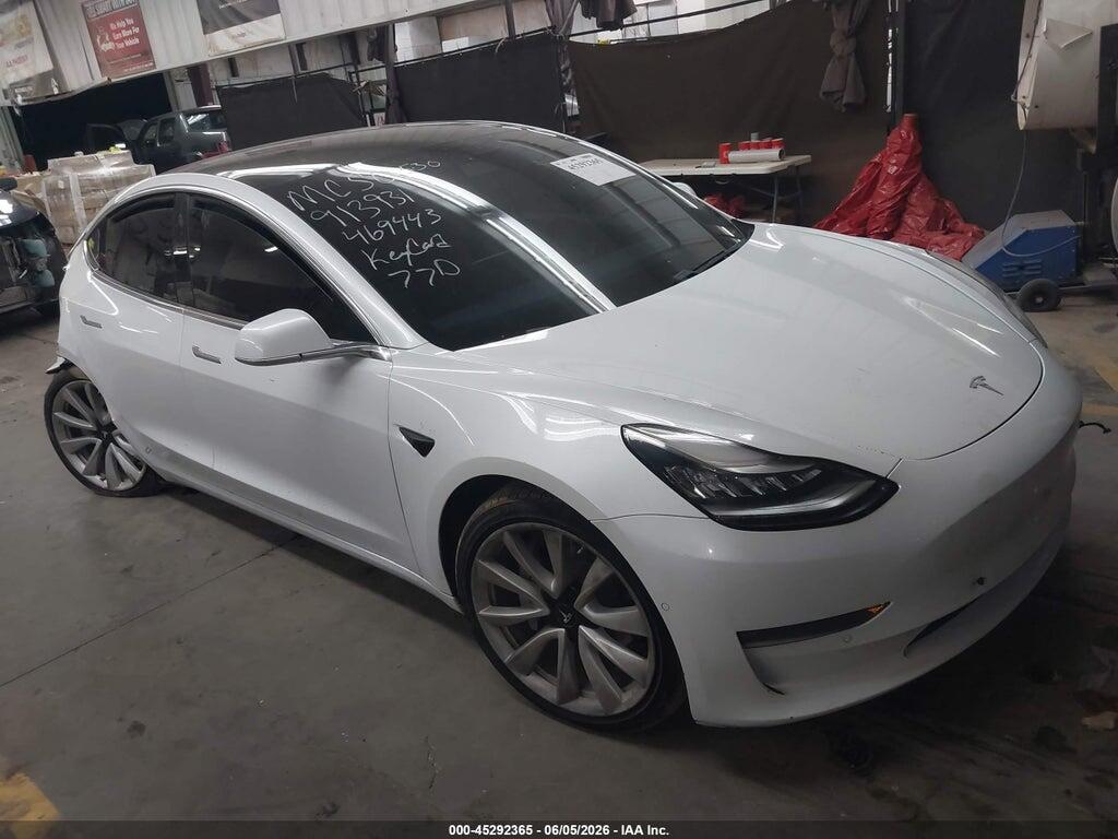 5YJ3E1EB5KF469443 2019 TESLA MODEL 3 photo no. 1