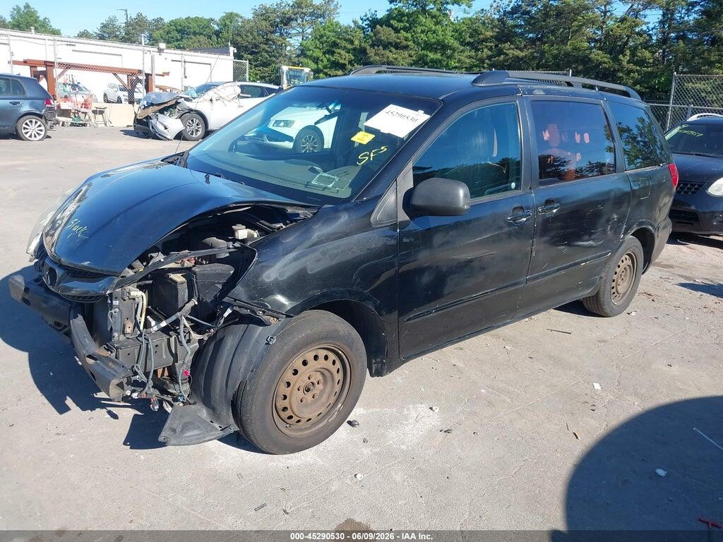 5TDZK23C69S279841 2009 TOYOTA SIENNA photo no. 2