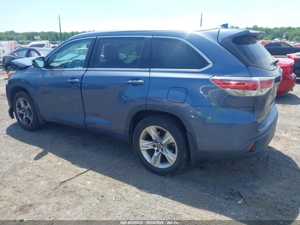 5TDDKRFH3GS231303 2016 TOYOTA HIGHLANDER photo no. 3