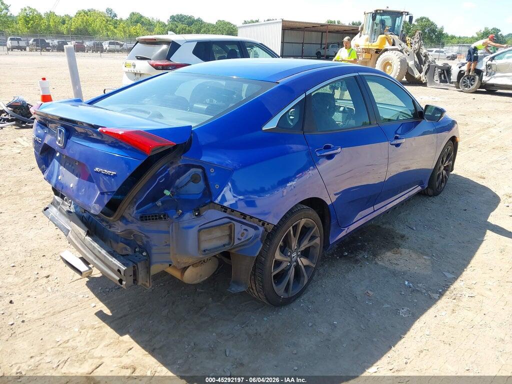 2HGFC2F86MH527554 2021 HONDA CIVIC photo no. 4