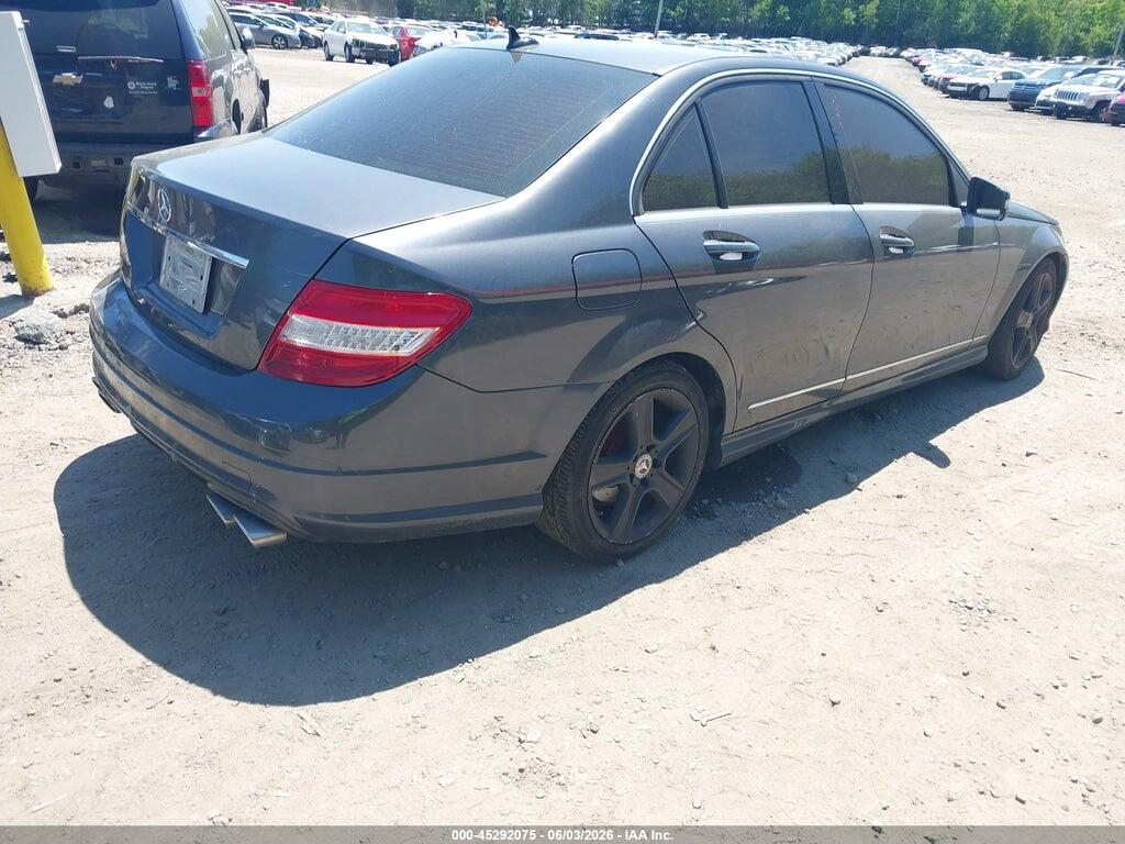 WDDGF8BB2AF386905 2010 MERCEDES-BENZ C 300 photo no. 4