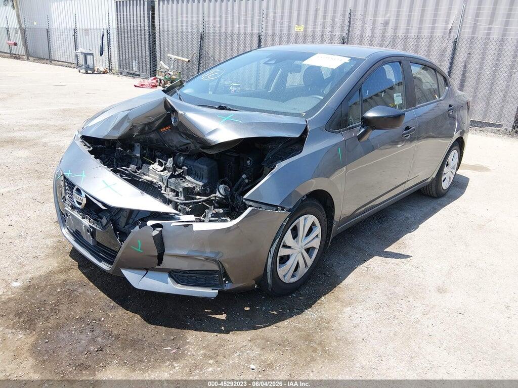 3N1CN8BV4ML894845 2021 NISSAN VERSA photo no. 2