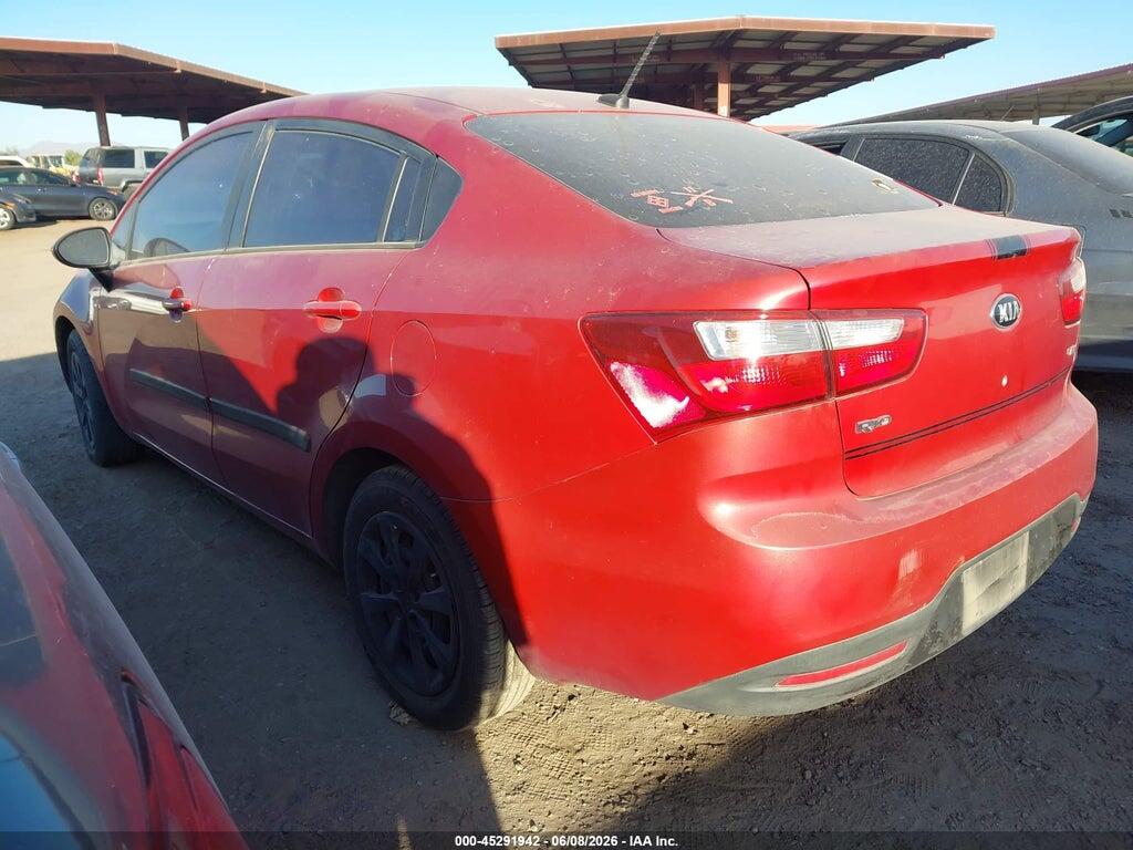 KNADM4A34E6358371 2014 KIA RIO photo no. 3