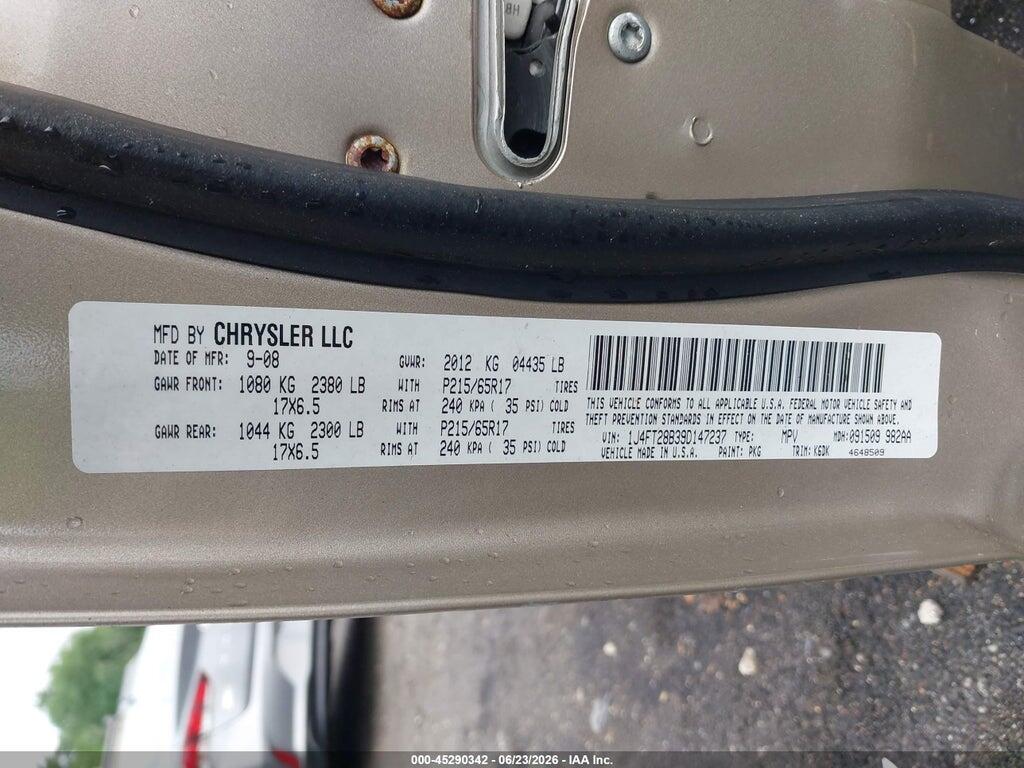 1J4FT28B39D147237 2009 JEEP PATRIOT photo no. 9