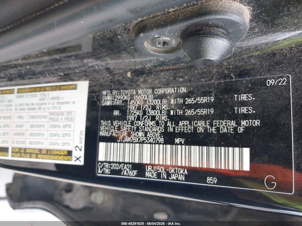 JTJAM7BX7P5340798 2023 LEXUS GX photo no. 9