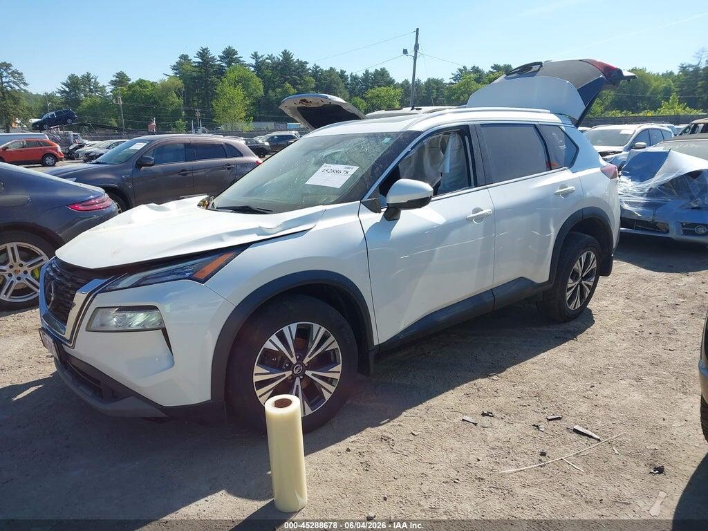 5N1AT3BB1MC850005 2021 NISSAN ROGUE photo no. 2