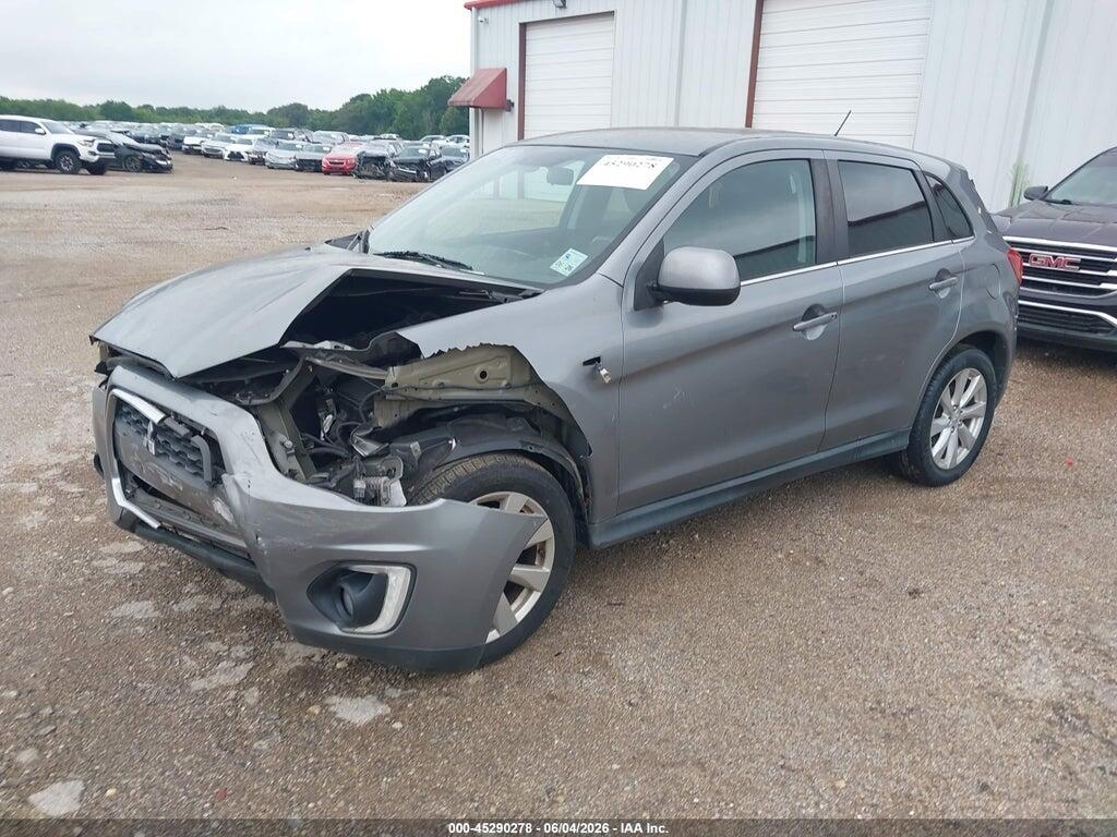 4A4AP4AU4FE008762 2015 MITSUBISHI OUTLANDER SPORT photo no. 2
