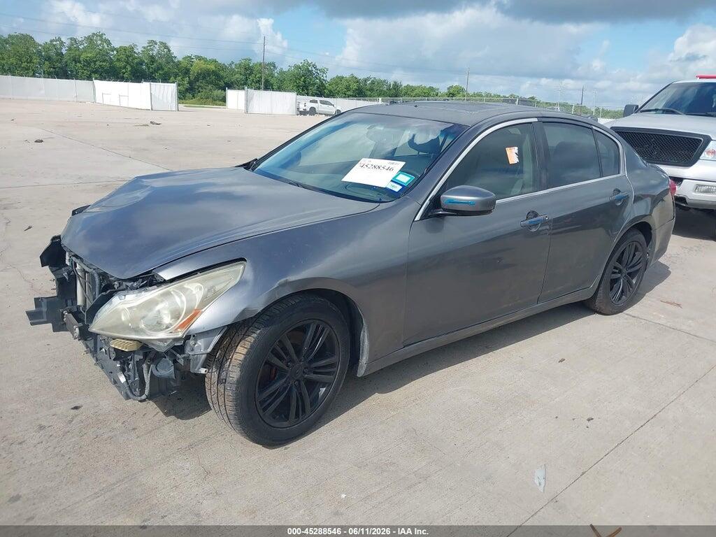JN1CV6AP2DM711956 2013 INFINITI G37 photo no. 2