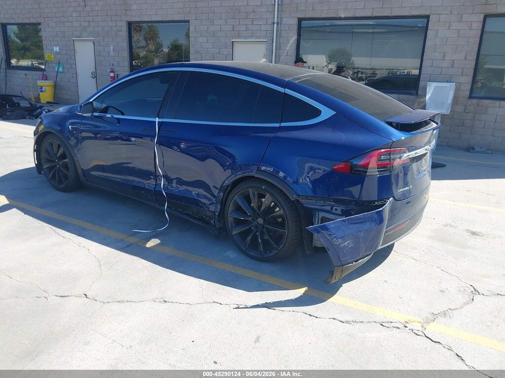 5YJXCBE21JF128634 2018 TESLA MODEL X photo no. 3