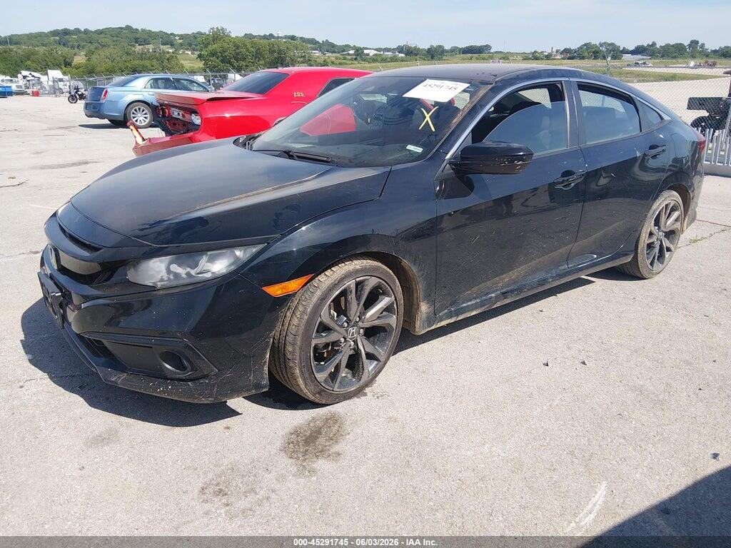 19XFC2F84ME002972 2021 HONDA CIVIC photo no. 2