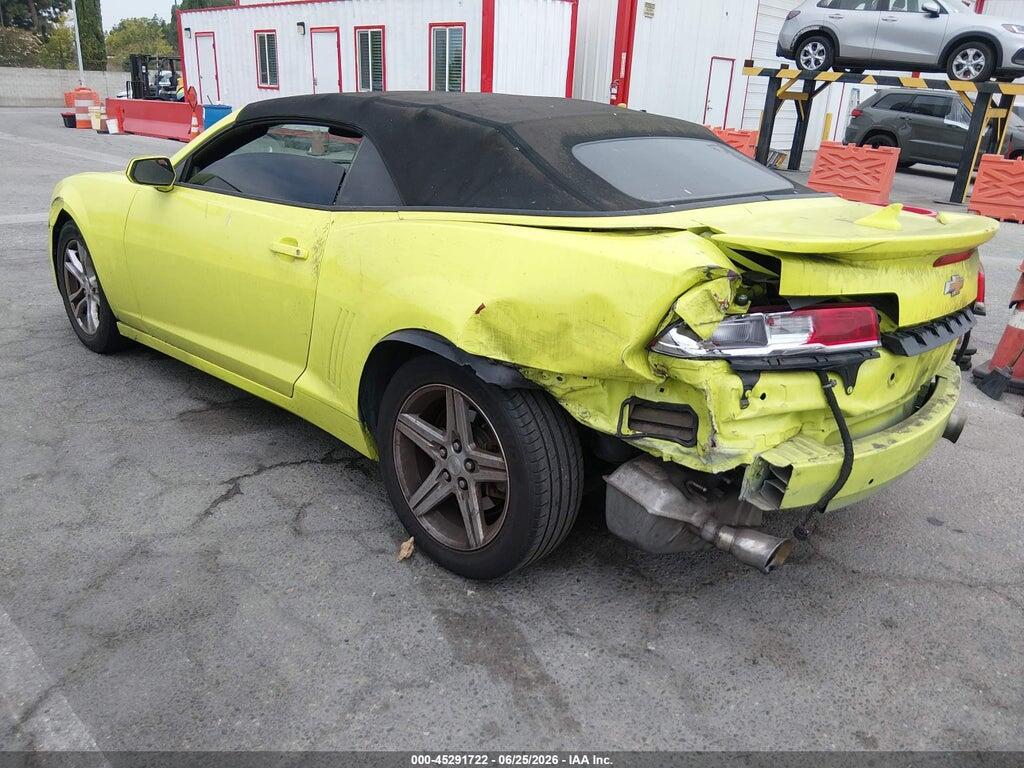 2G1FD3D35F9262141 2015 CHEVROLET CAMARO photo no. 3