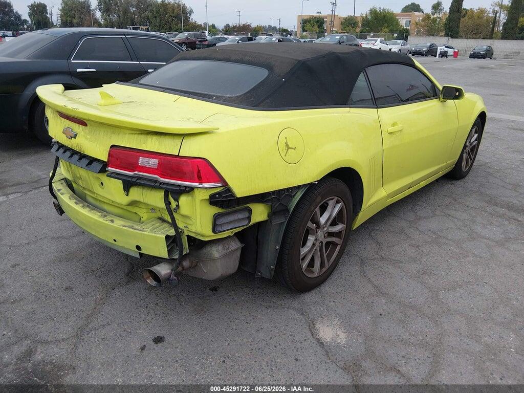 2G1FD3D35F9262141 2015 CHEVROLET CAMARO photo no. 4