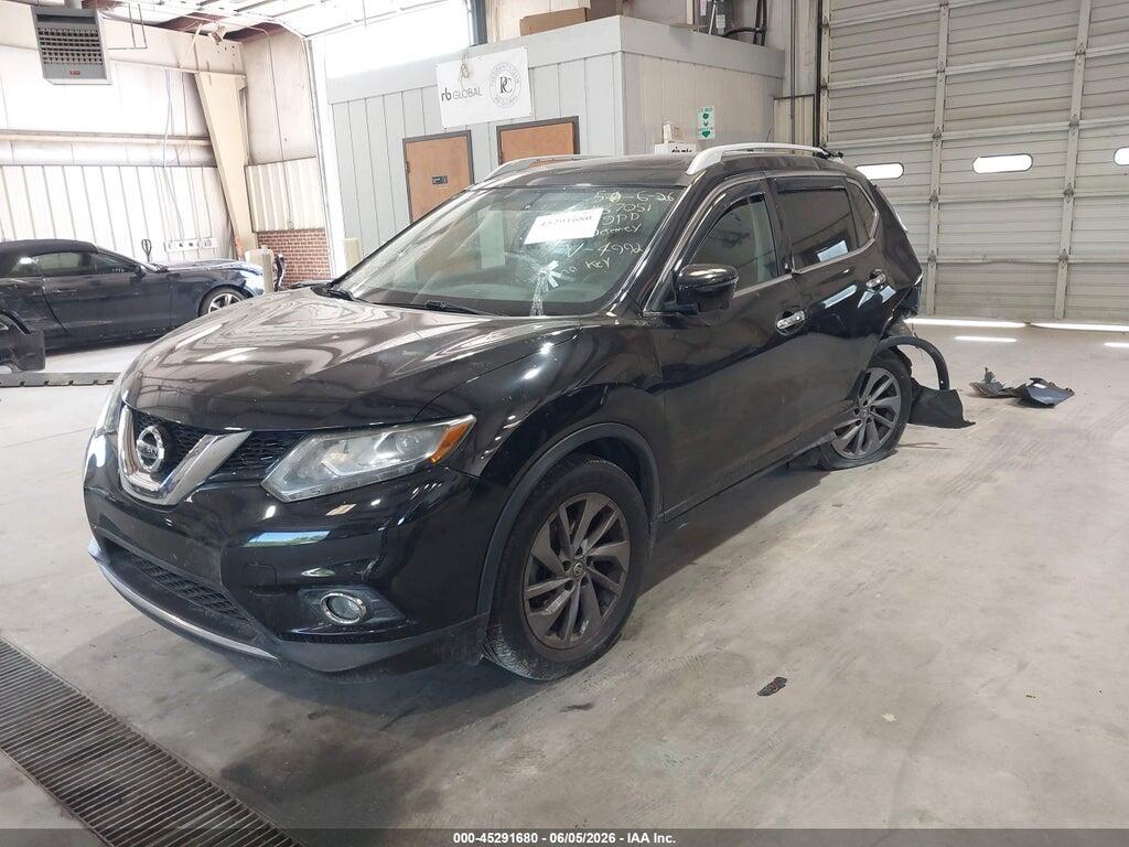5N1AT2MV2GC744992 2016 NISSAN ROGUE photo no. 2