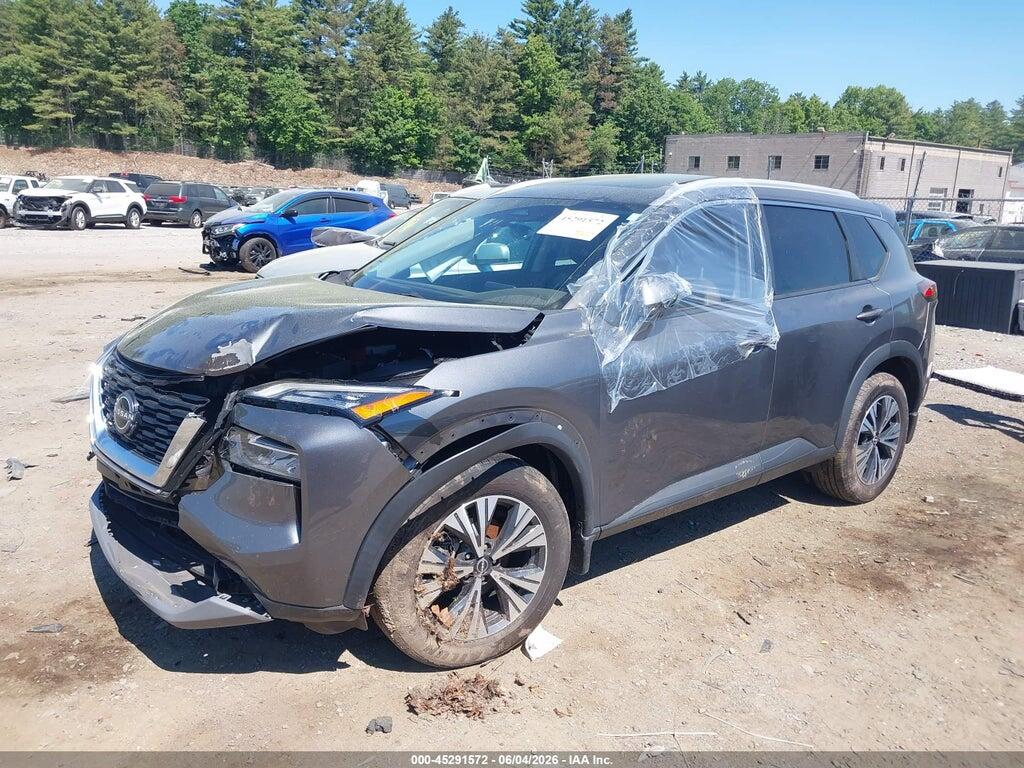 5N1BT3BB3NC704405 2022 NISSAN ROGUE photo no. 2