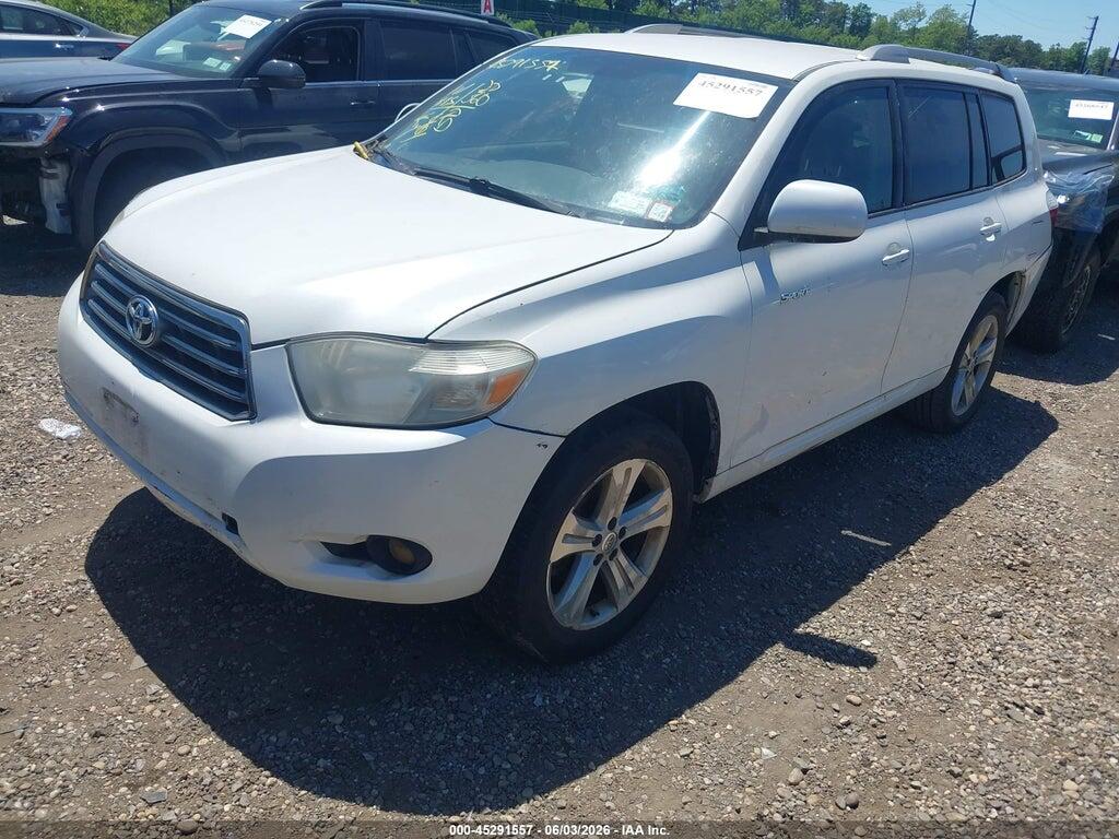 JTEES43A682024536 2008 TOYOTA HIGHLANDER photo no. 2