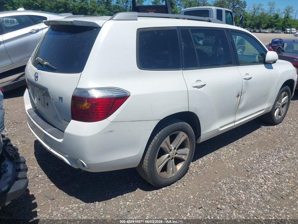 JTEES43A682024536 2008 TOYOTA HIGHLANDER photo no. 4