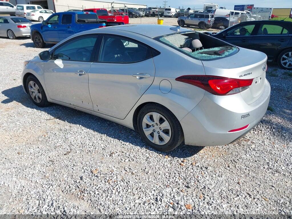 5NPDH4AE0GH728779 2016 HYUNDAI ELANTRA photo no. 3