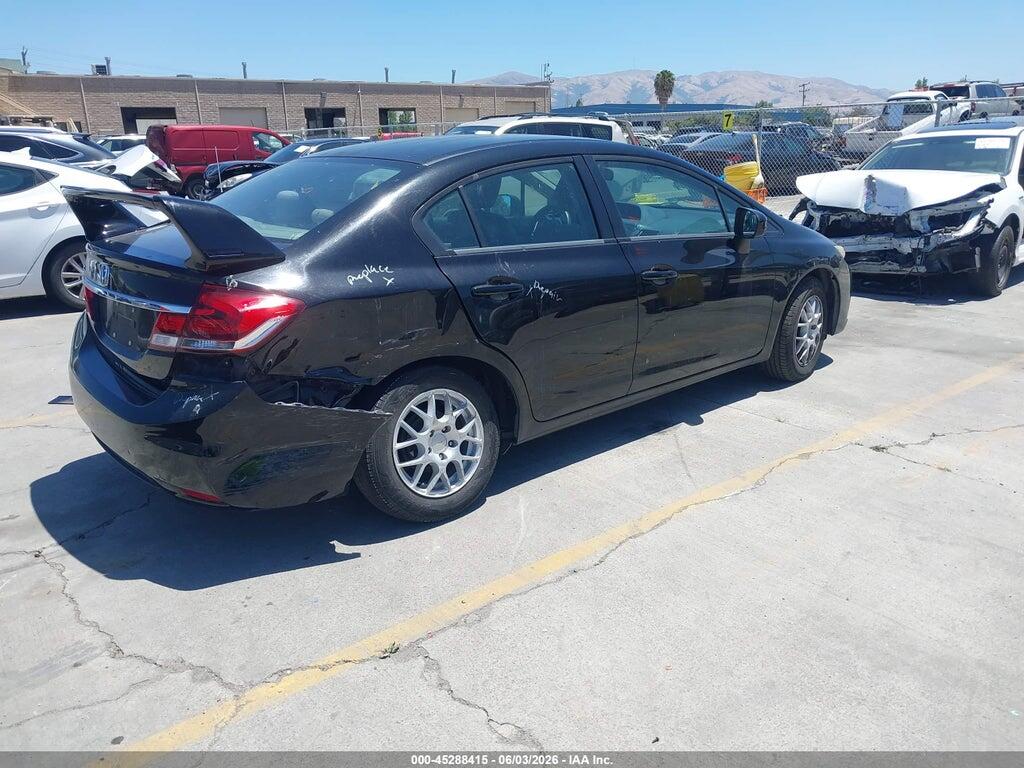 2HGFB2F54FH518525 2015 HONDA CIVIC photo no. 4
