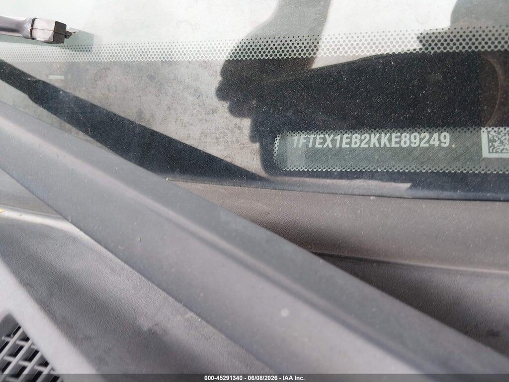 1FTEX1EB2KKE89249 2019 FORD F-150 photo no. 9