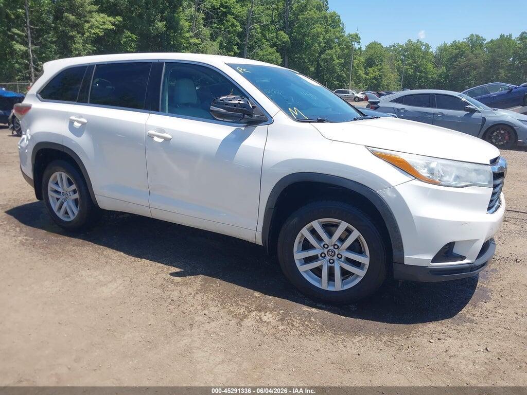 5TDBKRFH4GS317548 2016 TOYOTA HIGHLANDER photo no. 1