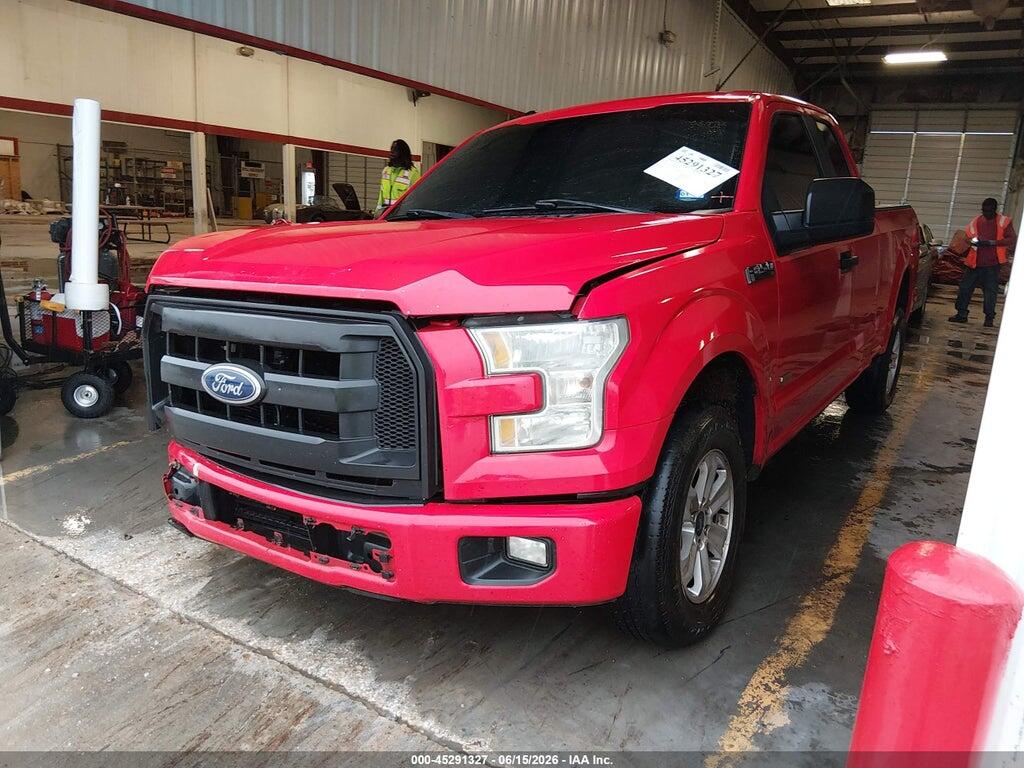 1FTEX1CP7HKC09137 2017 FORD F-150 photo no. 2