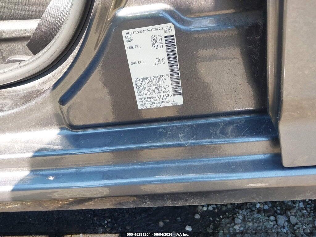 1N4BL4DW0NN333885 2022 NISSAN ALTIMA photo no. 9