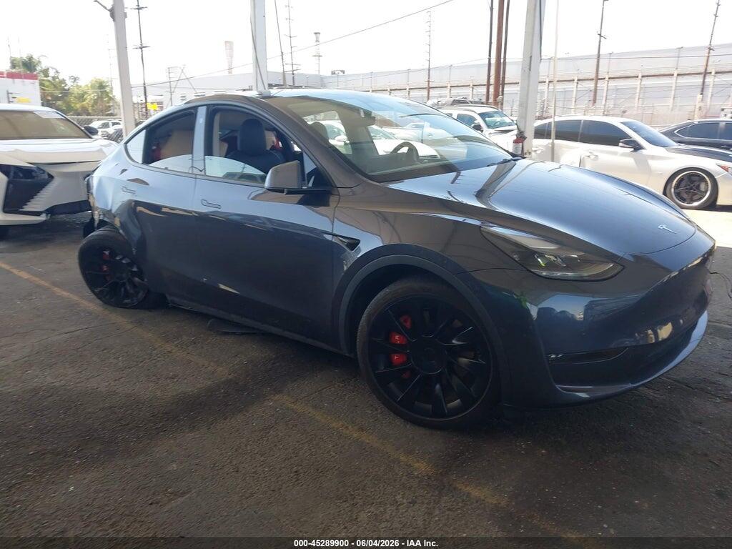 5YJYGDEE4MF182397 2021 TESLA MODEL Y photo no. 1