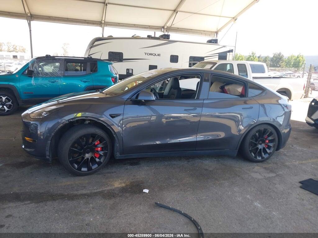 5YJYGDEE4MF182397 2021 TESLA MODEL Y photo no. 12