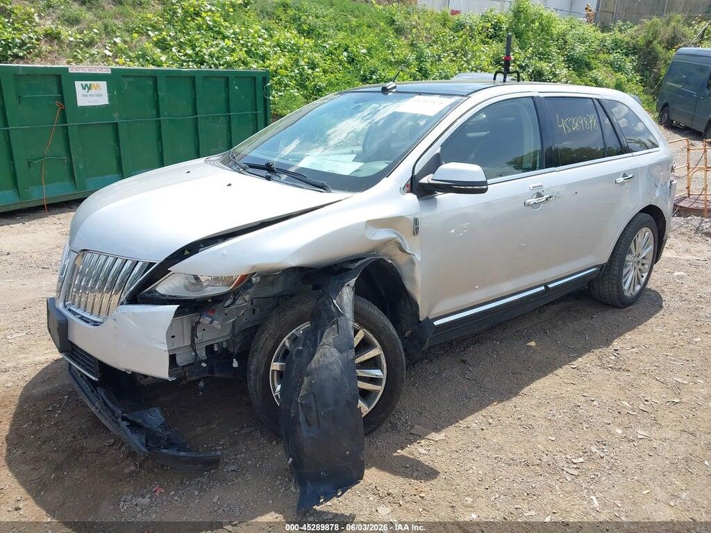 2LMDJ8JK0DBL37060 2013 LINCOLN MKX photo no. 2