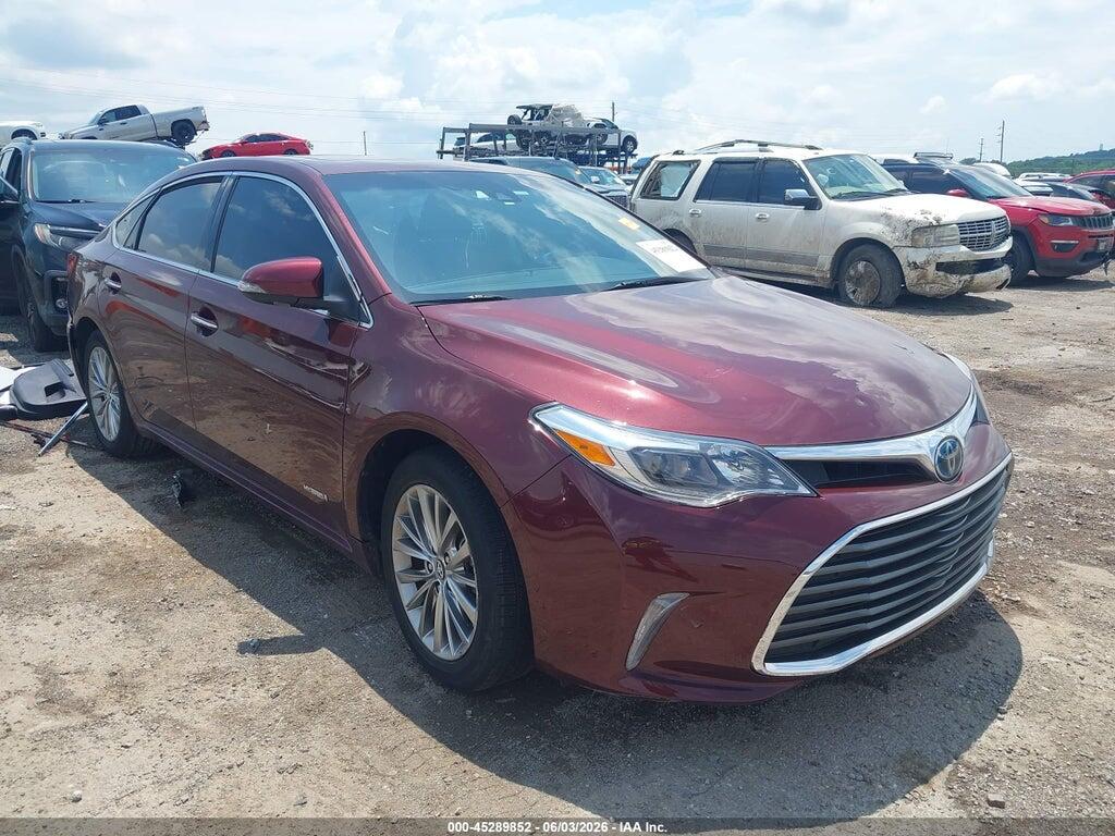 4T1BD1EB4GU054459 2016 TOYOTA AVALON HYBRID photo no. 1