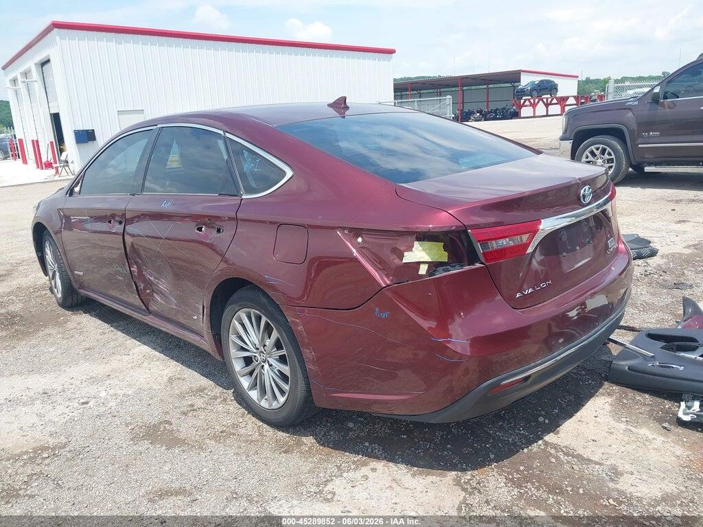 4T1BD1EB4GU054459 2016 TOYOTA AVALON HYBRID photo no. 3