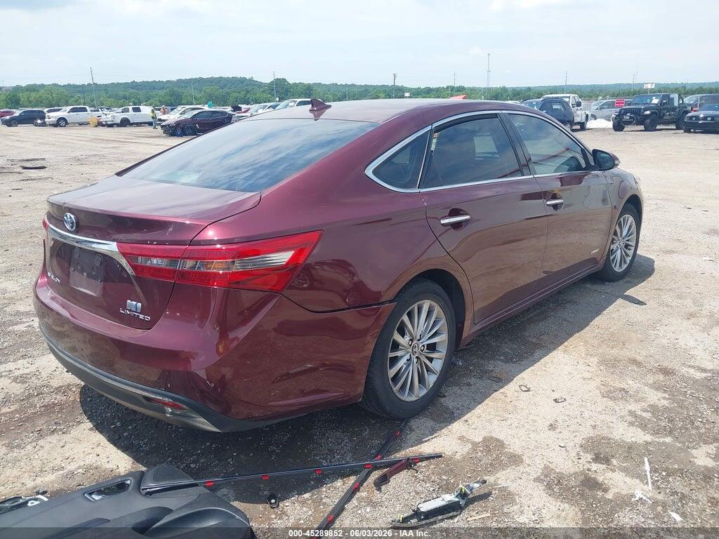 4T1BD1EB4GU054459 2016 TOYOTA AVALON HYBRID photo no. 4