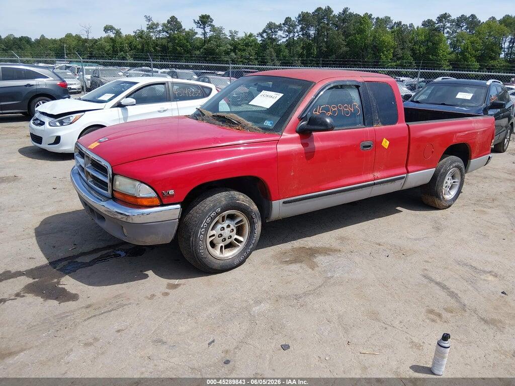 1B7GL22X1WS615214 1998 DODGE DAKOTA photo no. 2