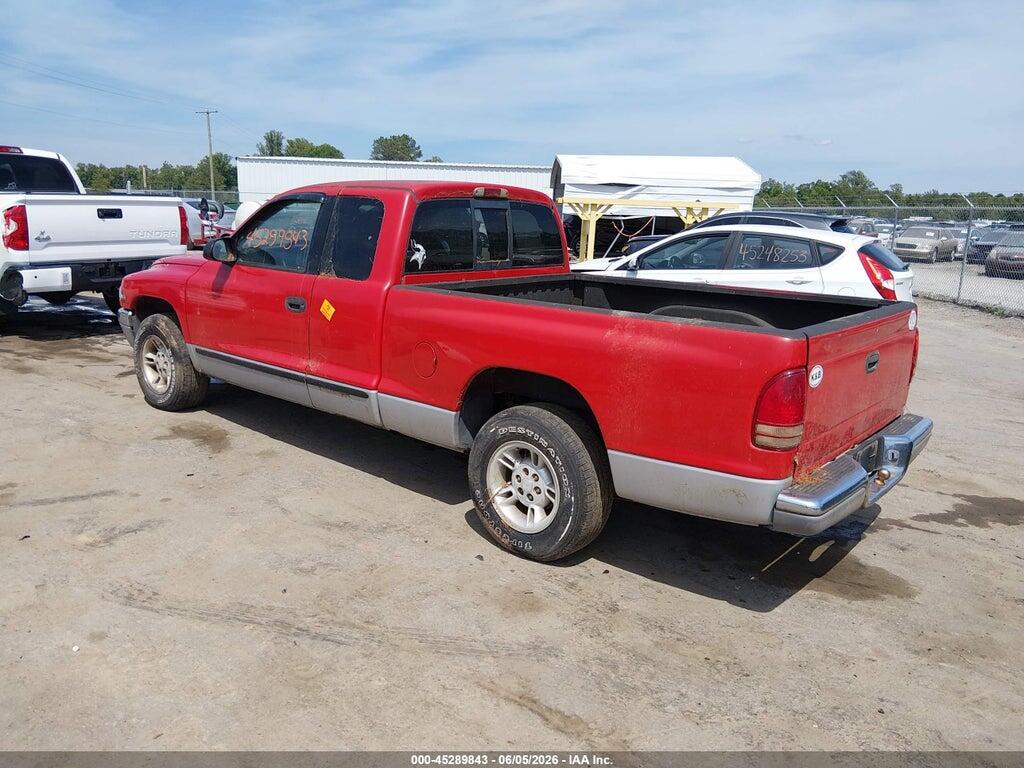 1B7GL22X1WS615214 1998 DODGE DAKOTA photo no. 3