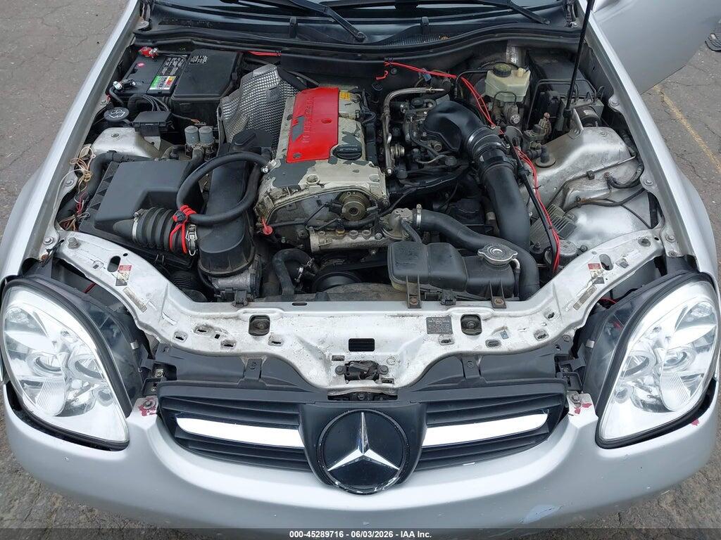 WDBKK49F81F188751 2001 MERCEDES-BENZ SLK 230 photo no. 10