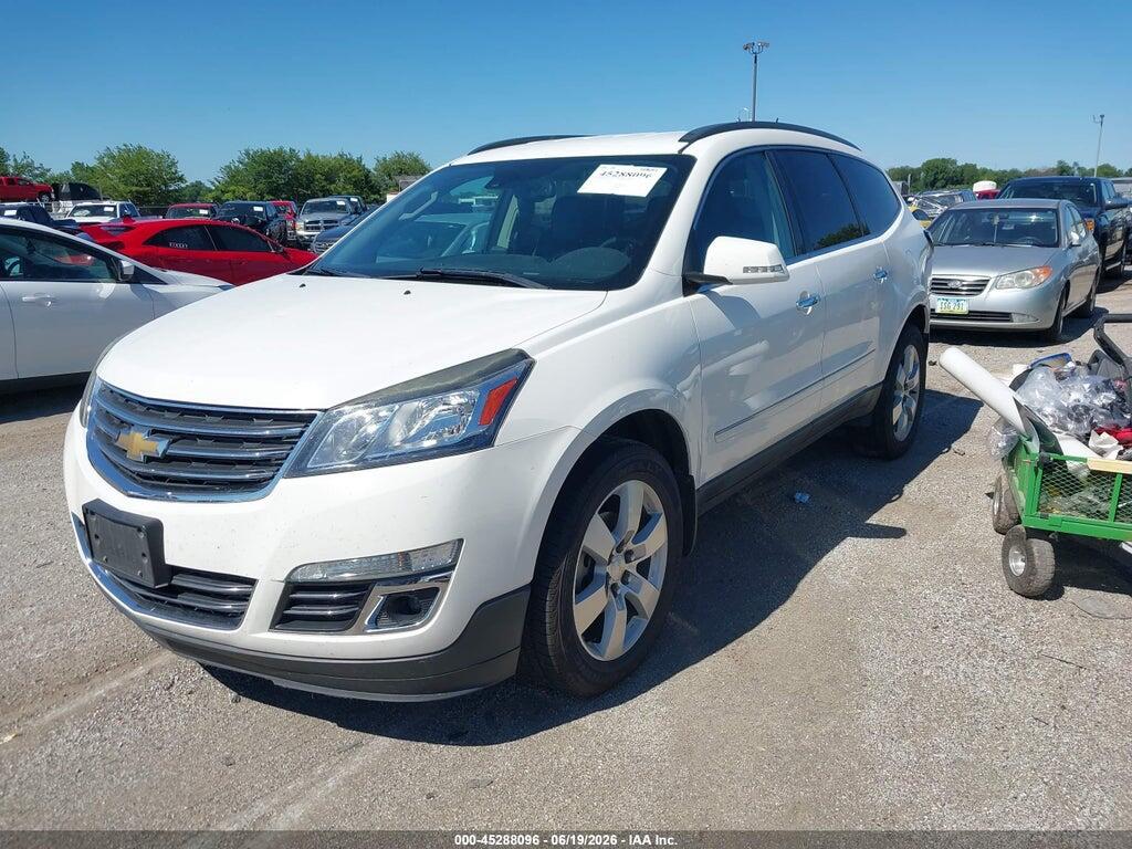1GNKVJKD0FJ281341 2015 CHEVROLET TRAVERSE photo no. 2