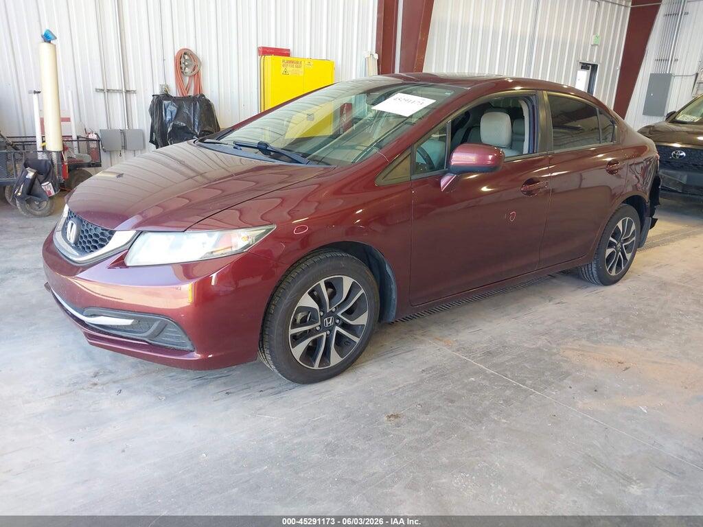 19XFB2F83FE228409 2015 HONDA CIVIC photo no. 2