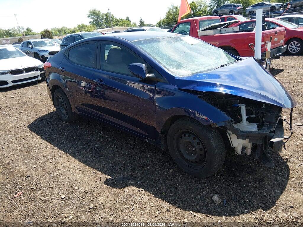 5NPDH4AE4DH311077 2013 HYUNDAI ELANTRA photo no. 1