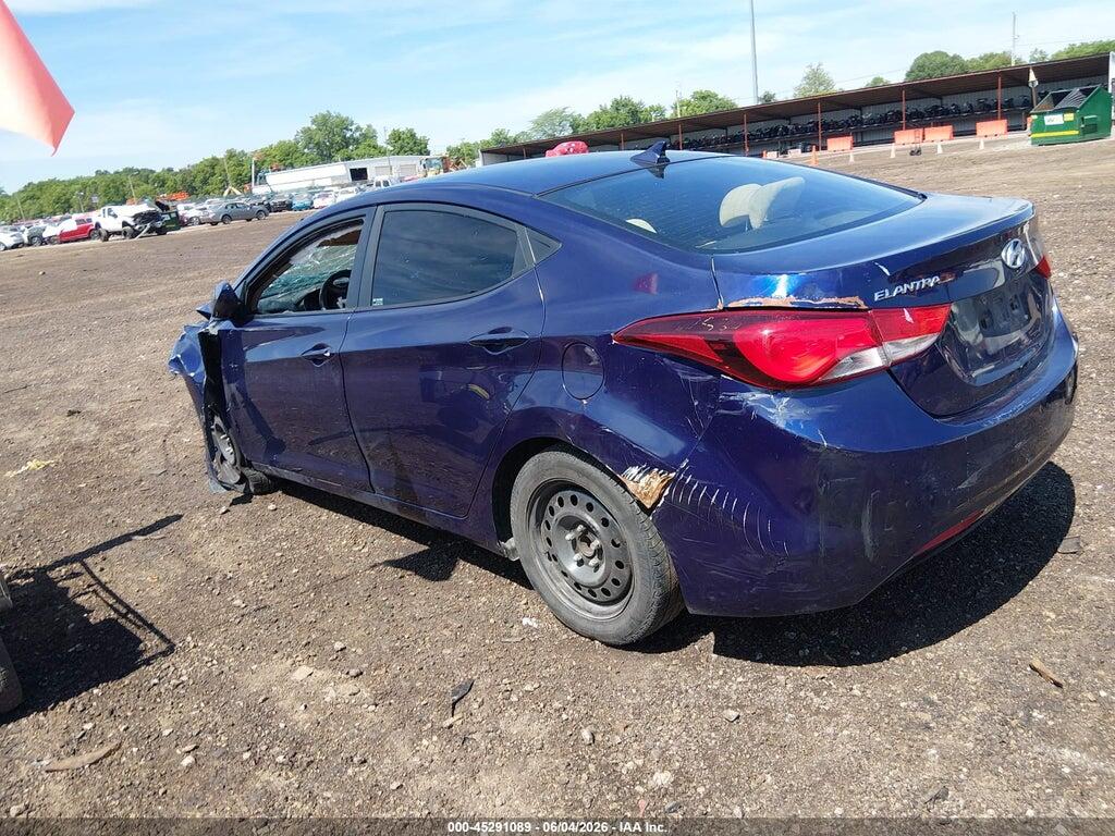 5NPDH4AE4DH311077 2013 HYUNDAI ELANTRA photo no. 3
