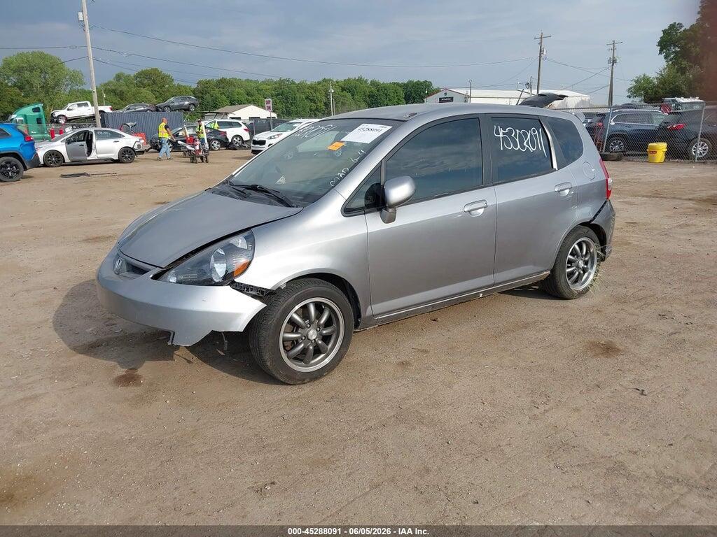 JHMGD37628S073996 2008 HONDA FIT photo no. 2