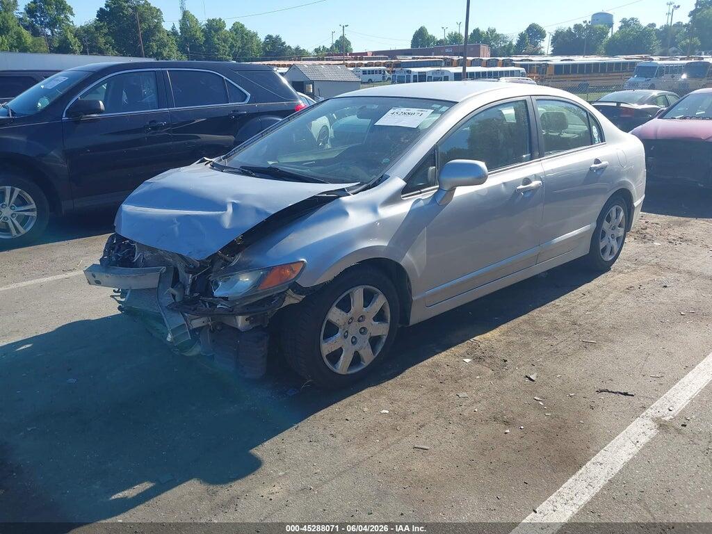1HGFA16508L033561 2008 HONDA CIVIC photo no. 2