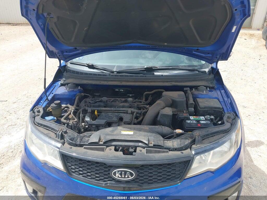 KNAFW6A30A5307206 2010 KIA FORTE KOUP photo no. 10