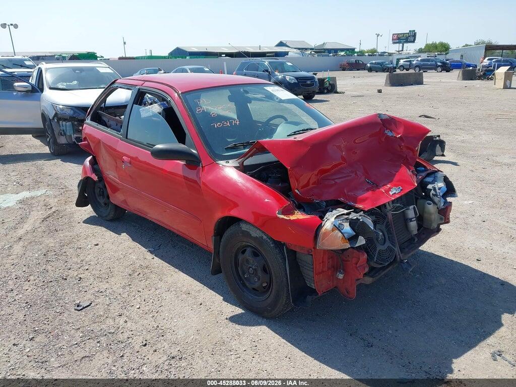 1998 CHEVROLET METRO 2C1MR2265W6703174