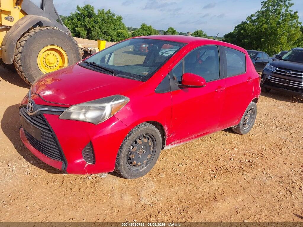 VNKKTUD33FA030809 2015 TOYOTA YARIS photo no. 2