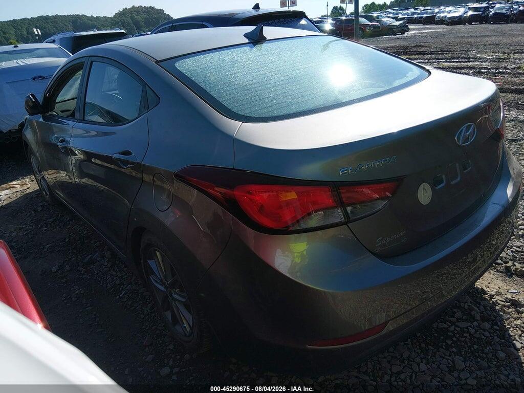 5NPDH4AE4EH511586 2014 HYUNDAI ELANTRA photo no. 3