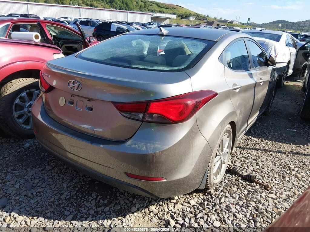 5NPDH4AE4EH511586 2014 HYUNDAI ELANTRA photo no. 4