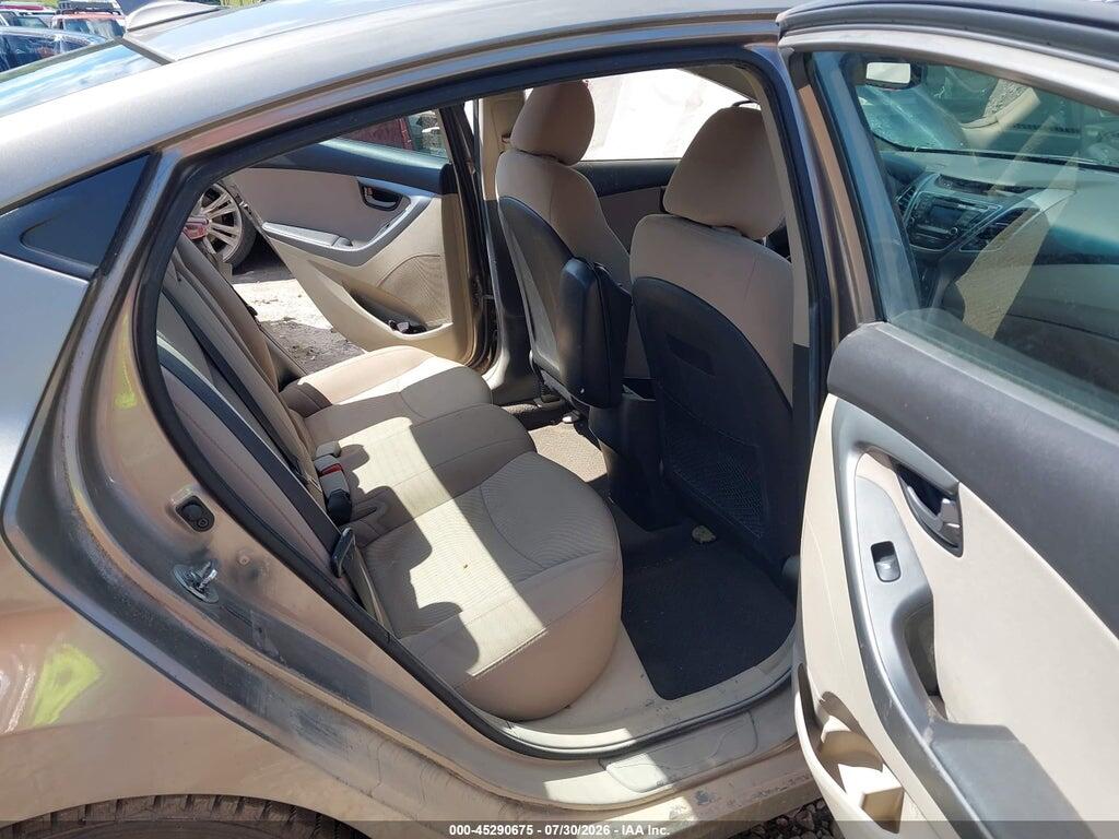 5NPDH4AE4EH511586 2014 HYUNDAI ELANTRA photo no. 8