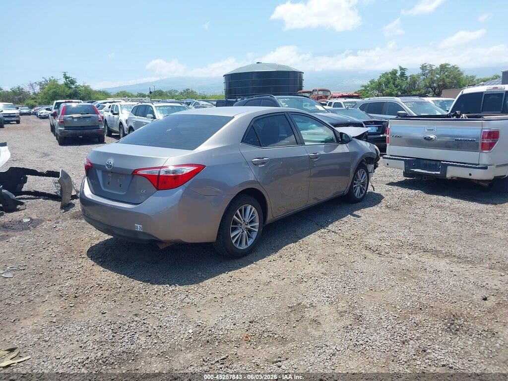 5YFBURHE2EP138217 2014 TOYOTA COROLLA photo no. 4