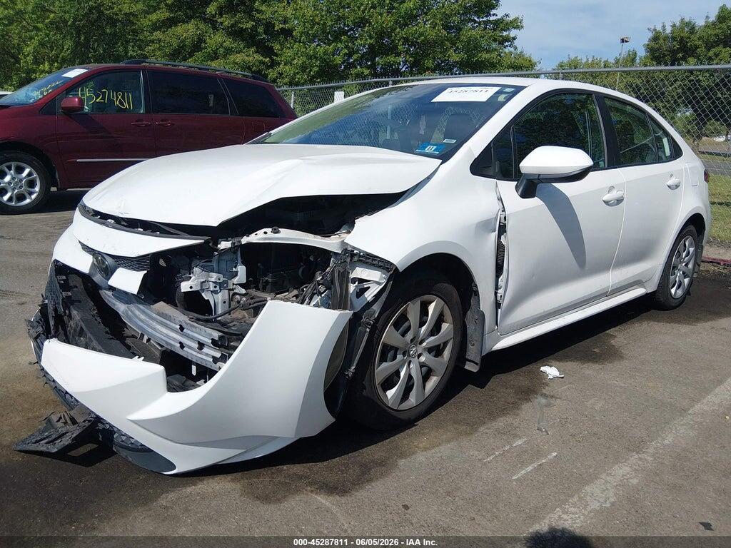 5YFEPMAE0MP163763 2021 TOYOTA COROLLA photo no. 2